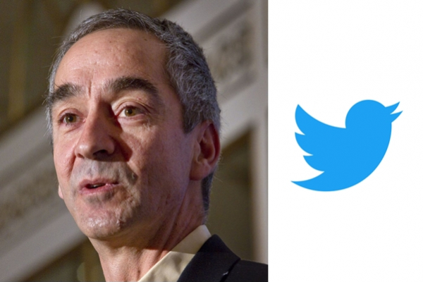 Twitter names former Google CFO Patrick Pichette as chairman