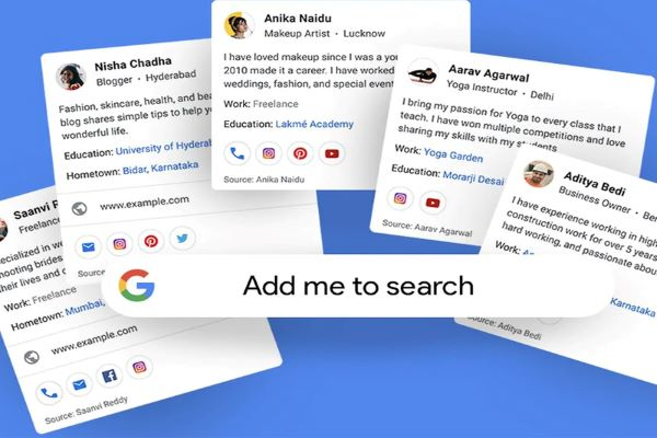 Google Rolls out Virtual Visiting Card Feature 