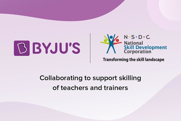 Byju's & NSDC To Train Teachers, Trainers