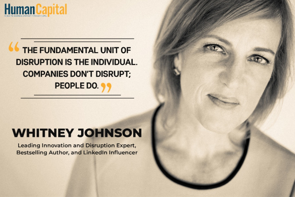 We are made to act and not be acted upon: Whitney Johnson